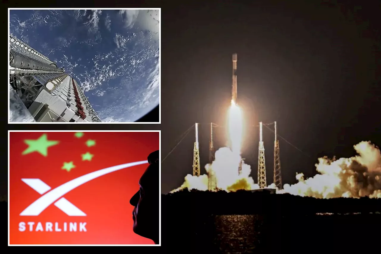 Musk's Starlink races with Chinese rivals to dominate satellite internet