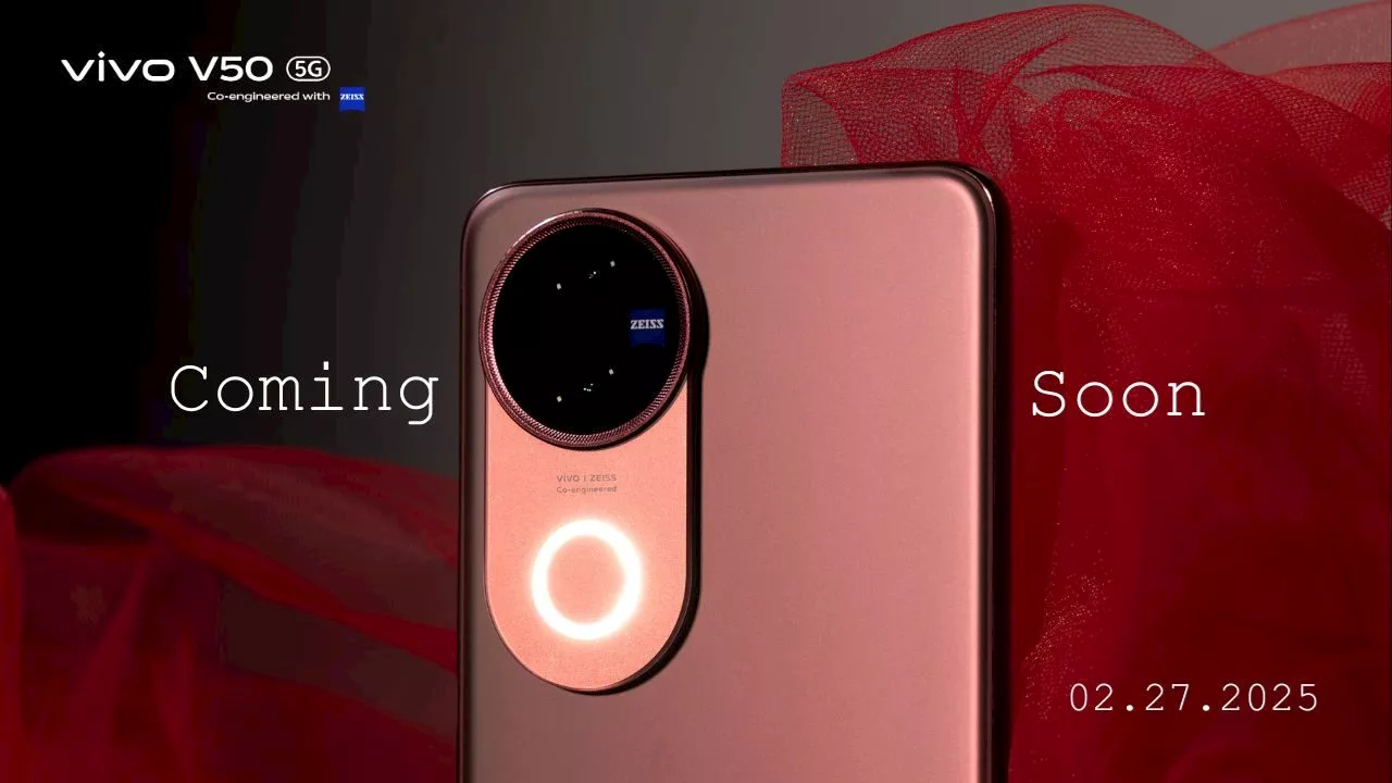 Ready to stand out in red? vivo V50 is coming to Philippines this February 27