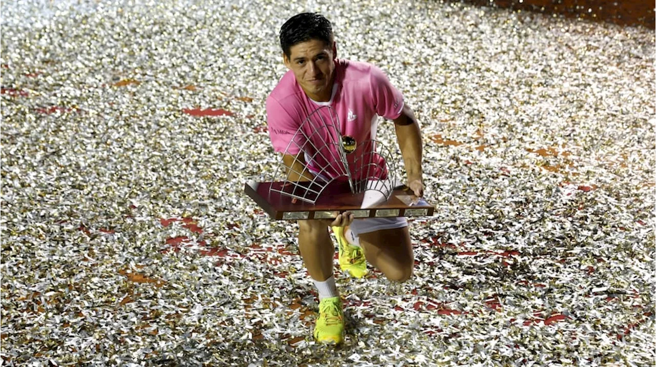 Así quedó el ranking mundial ATP tras el bicampeonato de Sebastián Báez en el Río Open