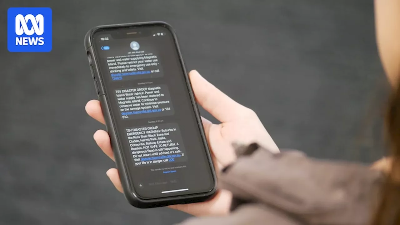 How the Australian Warning System emergency messaging works