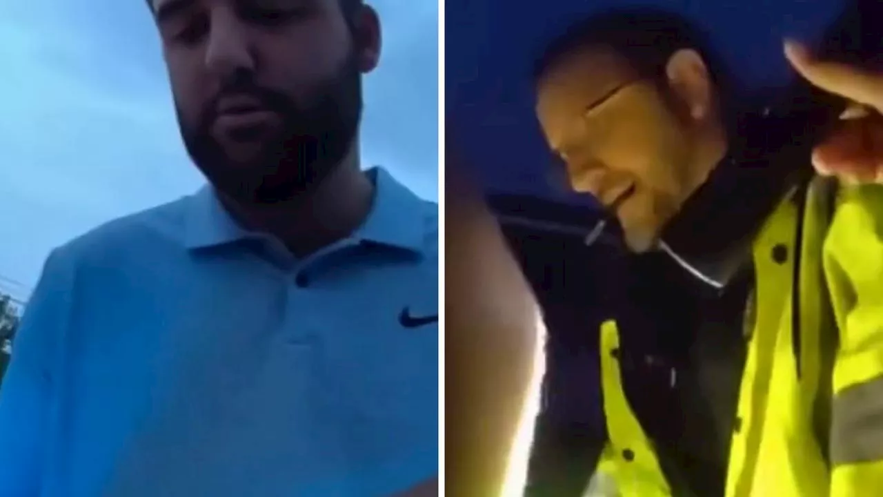 New look at PGA superstar’s arrest as clueless cop’s all-time cringe moment revealed