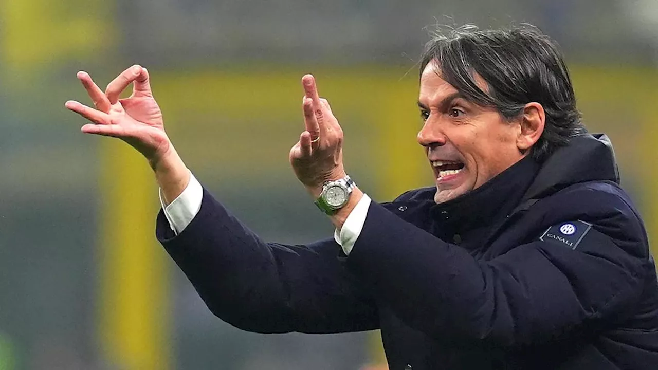 Inzaghi: 'L'azione del gol di Arnautovic provata stamattina. Ma sulle fasce siamo in emergenza'