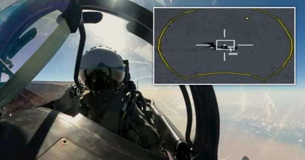 RAF fighter pilots have 'nerve wracking' encounter with Russian jets