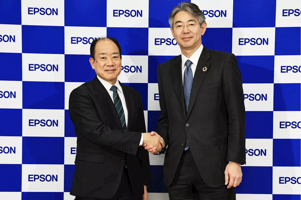 Epson announces change of new president