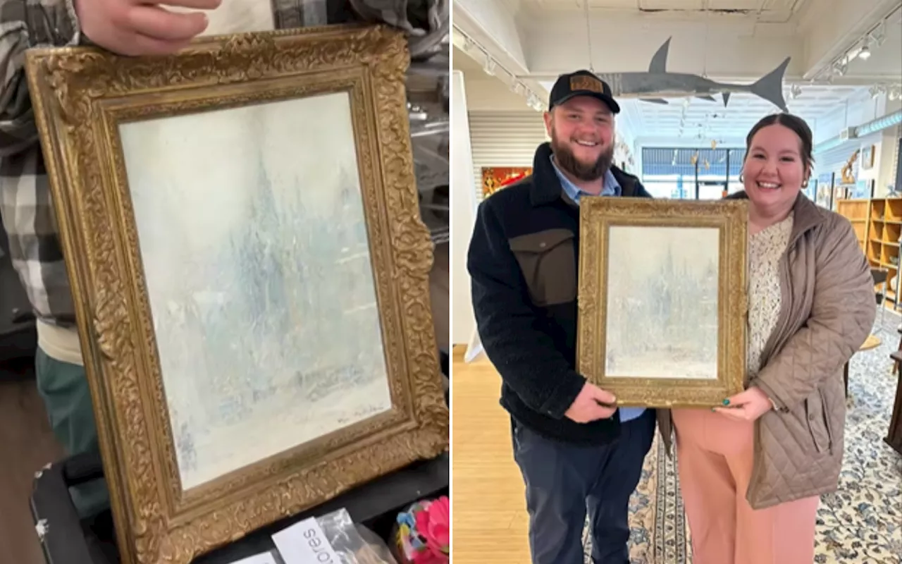 Woman Buys $3 Thrift Art, Then Learns Its Actual Value: 'You Won't Believe'