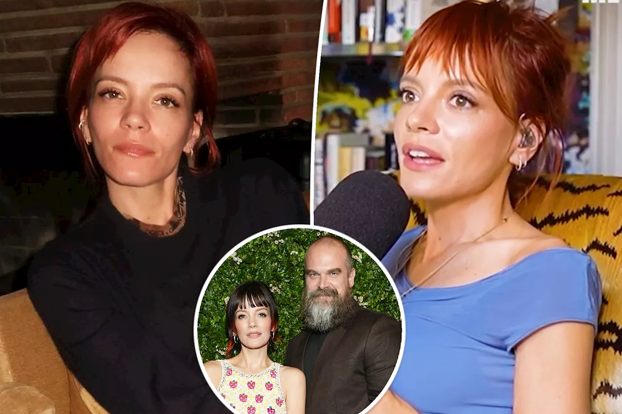 Lily Allen admits to 'red flag' behavior in past relationship after David Harbour split