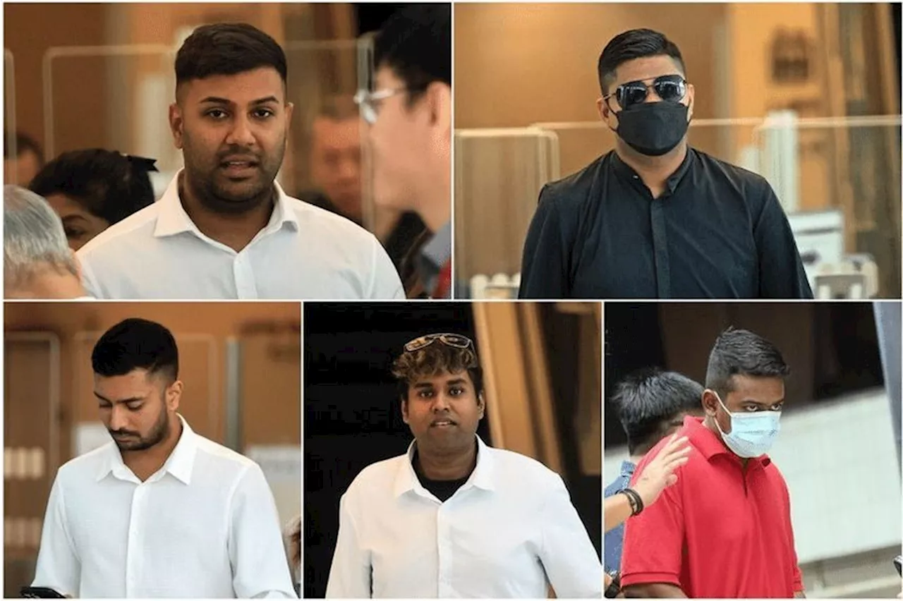 Singapore's Orchard Road fatal brawl: Jail, caning for five men who rained blows on ex-bouncer in 2023