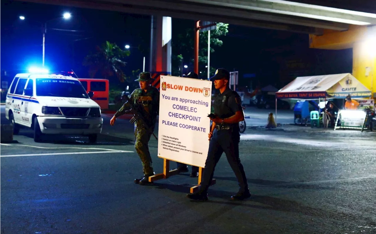 57 nabbed in Region 6 under Comelec gun ban