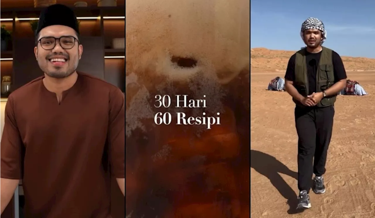 [Video] Dari 30 Ke 60 Resipi, Khairul Aming Bawa Kelainan Dalam Konten Ramadan Tahun Ini
