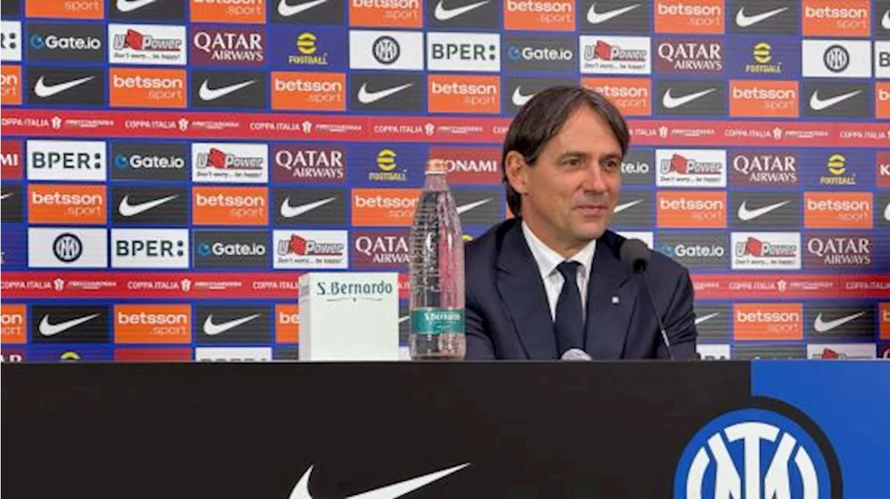 Inter, Inzaghi: 'Questo è il miglior Zielinski, assolutamente. Aprile non ci preoccupi'