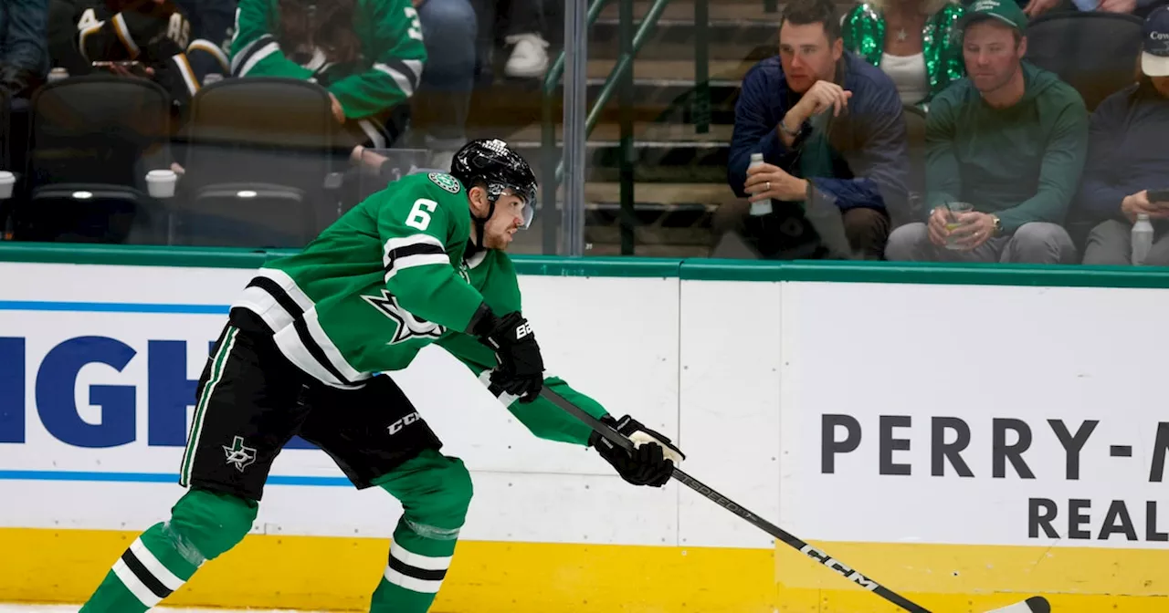 Stars defenseman Lian Bichsel to miss time in concussion protocol