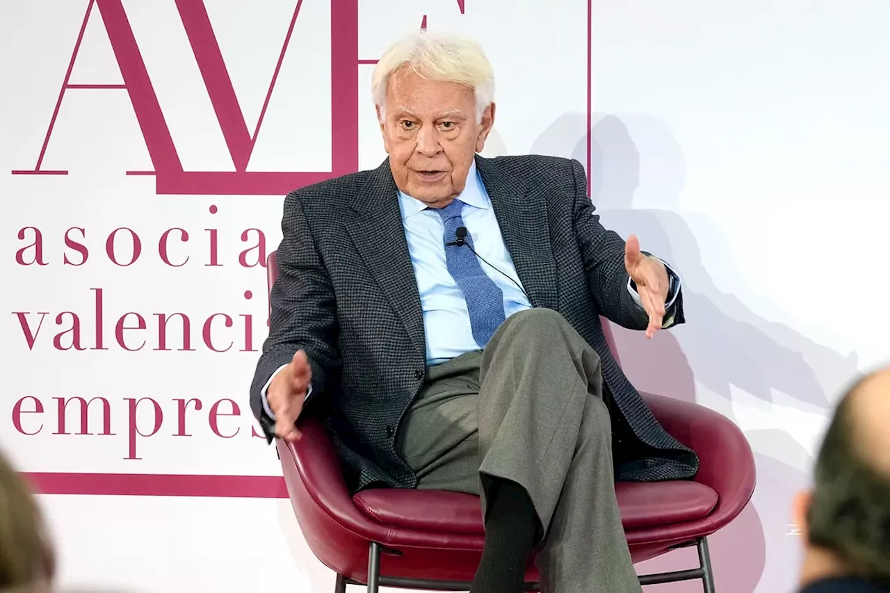 Felipe González: 'La quita de deuda es mentira. Nos la vamos a tragar'