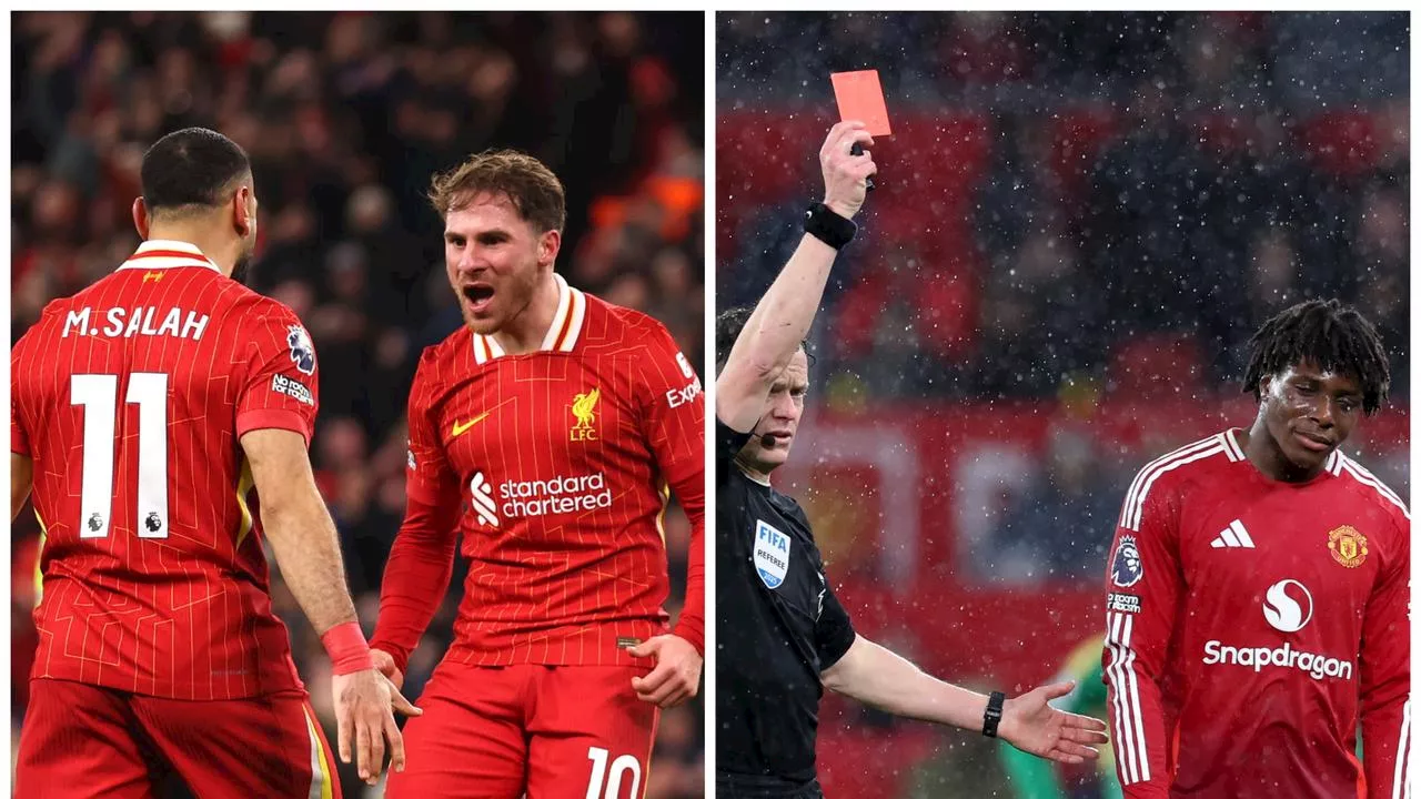 Title race over? Liverpool open up massive lead; Utd youngster sees red in horror show