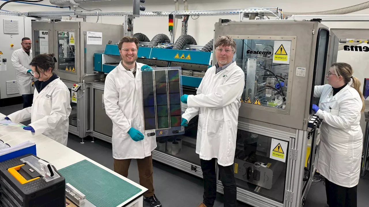Solar cells 50x thinner than human hair, 25x lighter, set to reshape energy