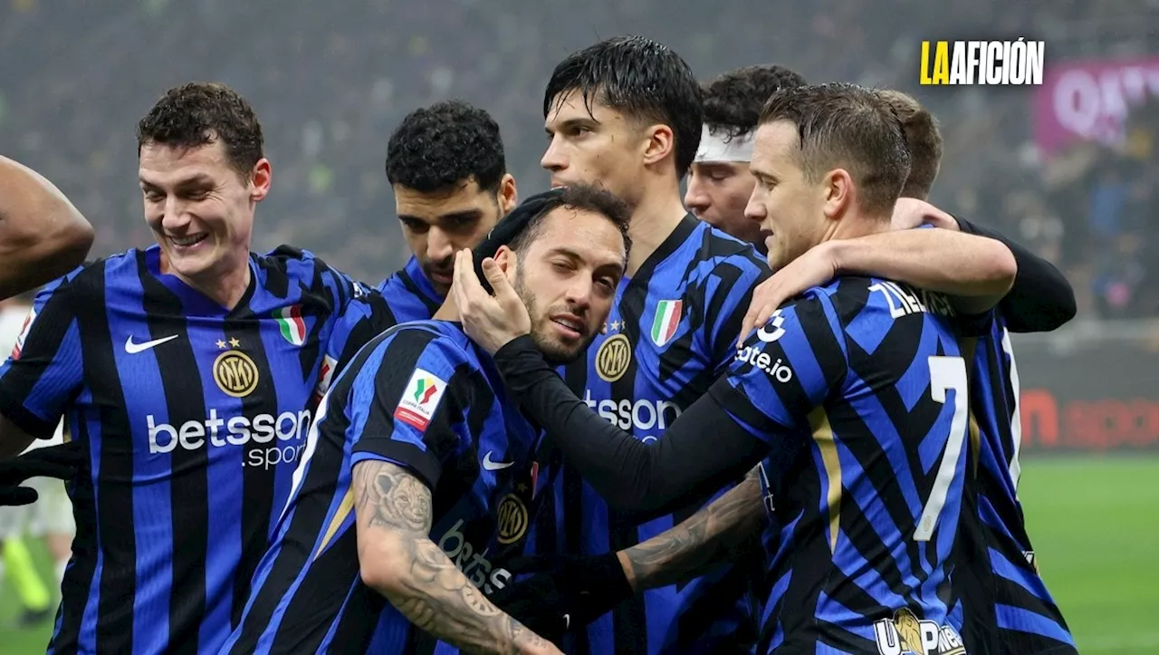Inter avanza a semifinales de la Copa de Italia y se cita con el Milan de Santi Giménez