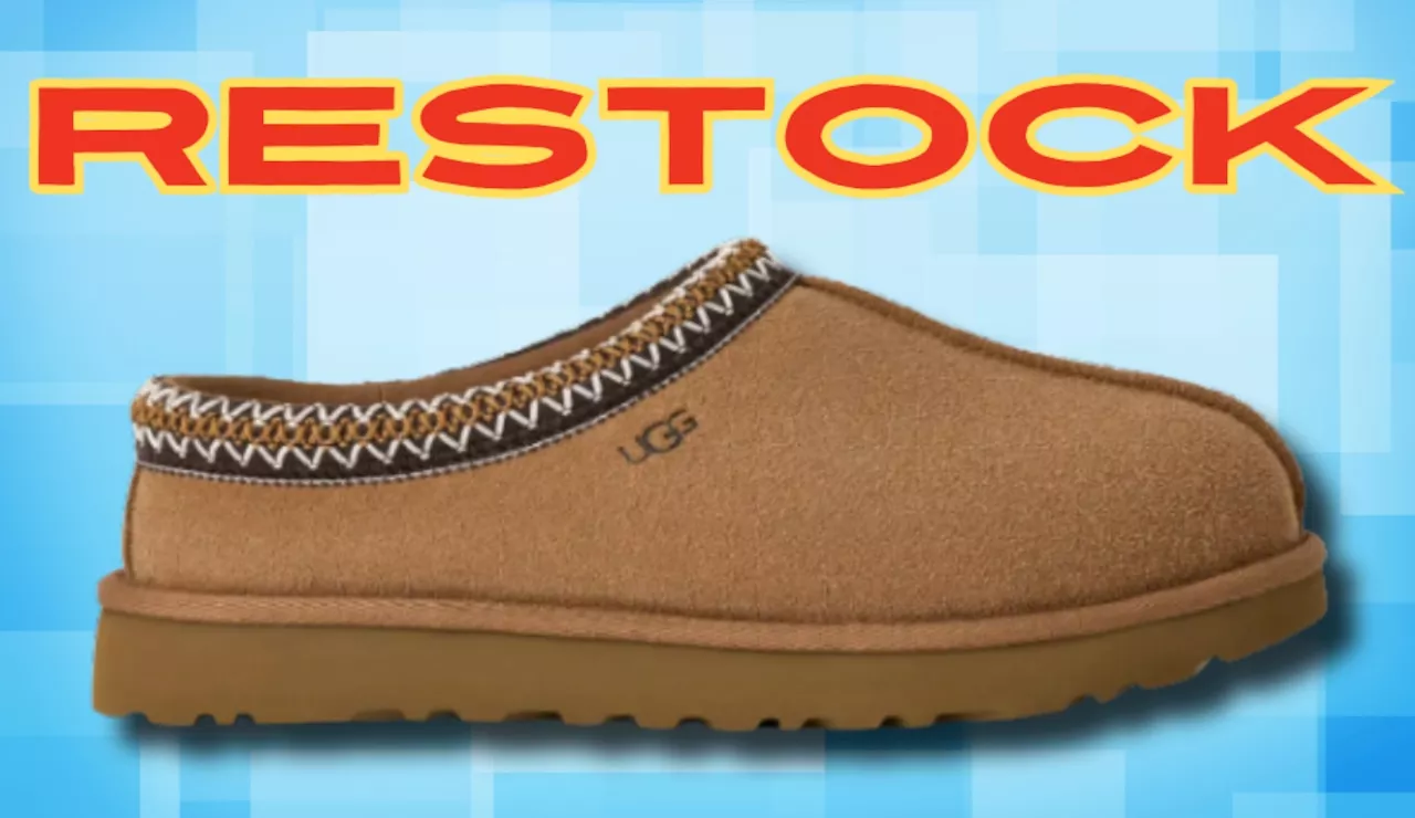 UGG’s alway sold-out Tasman slipper is finally back in stock — but it’s not going to last long
