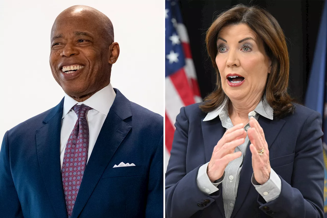 Hochul's plan to limit embattled Eric Adams' powers may be DOA as New York pols say it's all show
