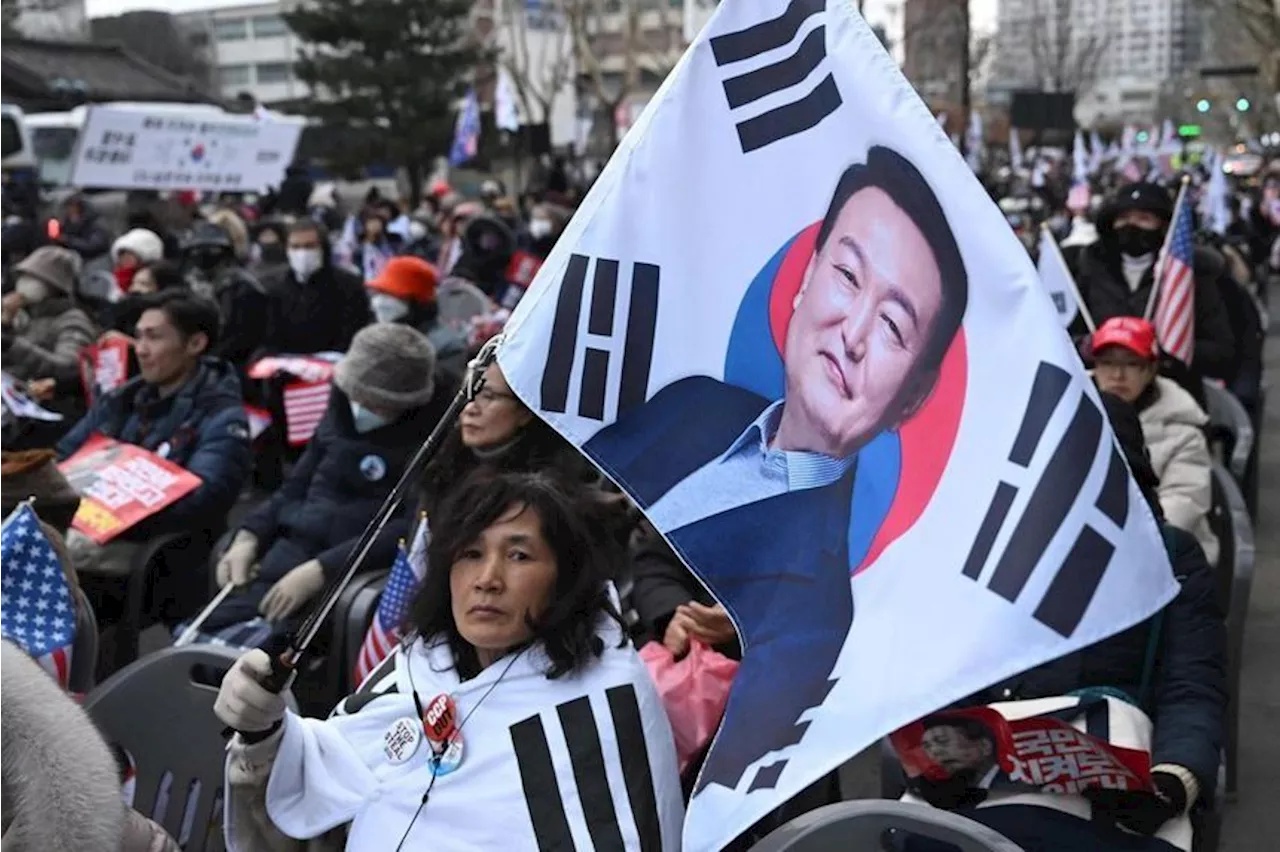 Impeachment trial hearings conclude as support for S. Korean leader Yoon surprisingly grows