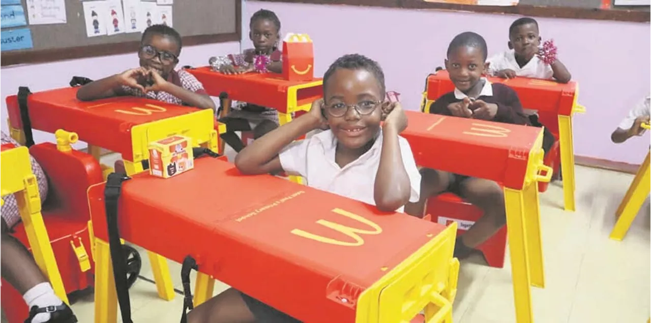 Desks on wheels ‘empower pupils to learn without limits’
