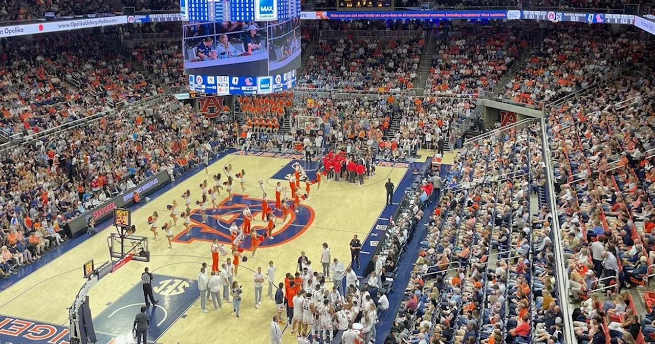 JON JOHNSON COLUMN: An eagle eye view from atop Neville Arena during another Auburn win