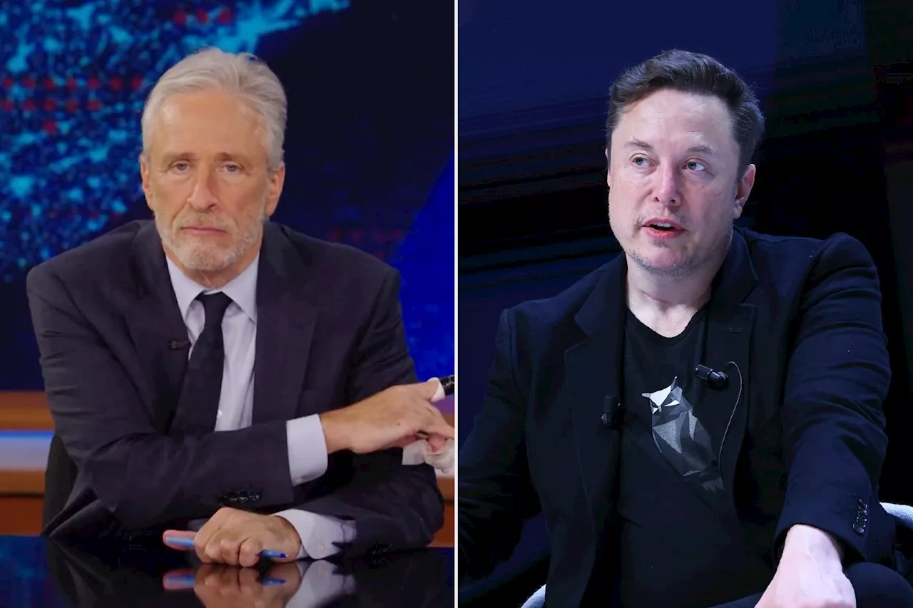 Jon Stewart apparently had to bleed to score an Elon Musk interview on The Daily Show