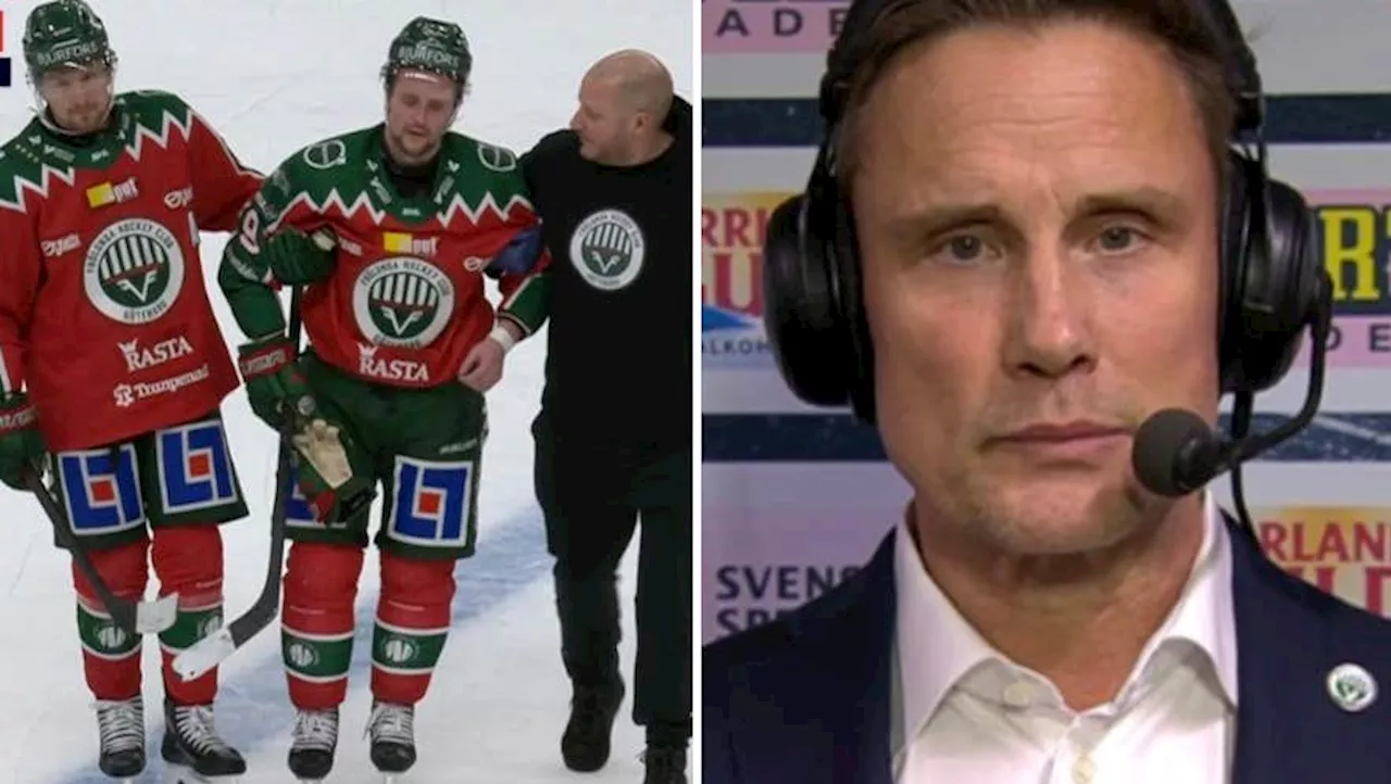 Mardrömsbilder för Frölunda – stjärnan tvingas av