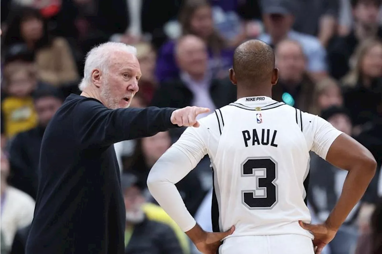 Gregg Popovich tells Spurs he won't return this season