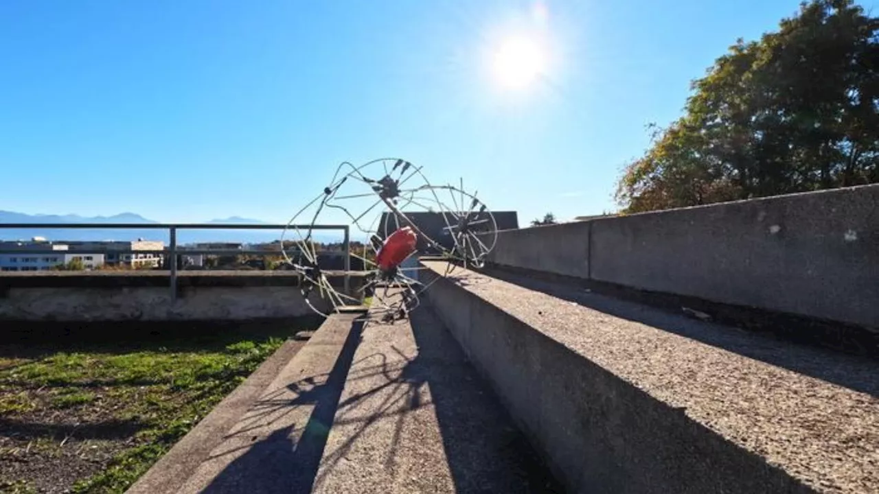 Swiss-built shape-shifting robot moves and morphs to master any rough terrain