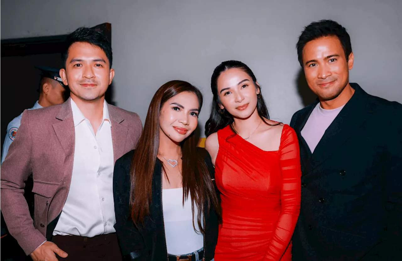 Rhea Tan attends ‘Everything About My Wife’ premiere, praises Jennylyn, Dennis, Sam