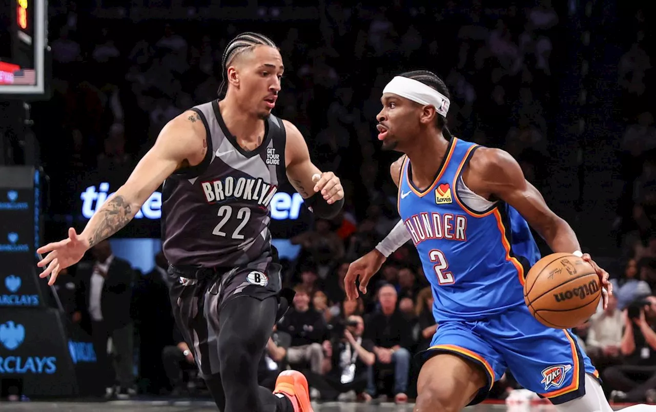 Thunder escape 18-point deficit, race past Nets