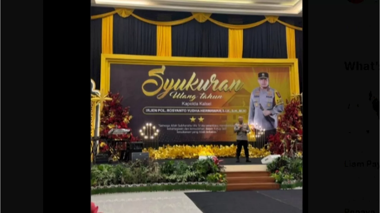 Lagi Heboh Efisiensi, Anak Kapolda Kalsel Dikritik Pakai Iklan Berbayar Buat Ucapkan Ultah ke Sang Ayah
