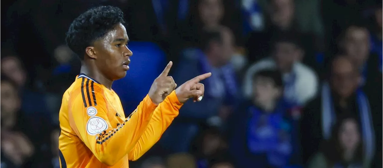 Endrick acerca al Real Madrid a la final de la Copa del Rey