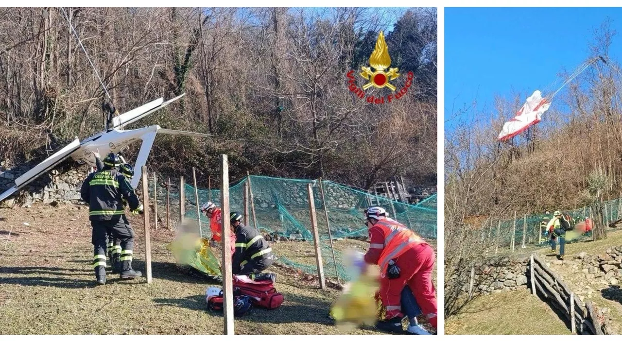Aliante precipita in Valtellina, gravi marito e moglie: volevano stabilire il record mondiale di velocità. Ipo