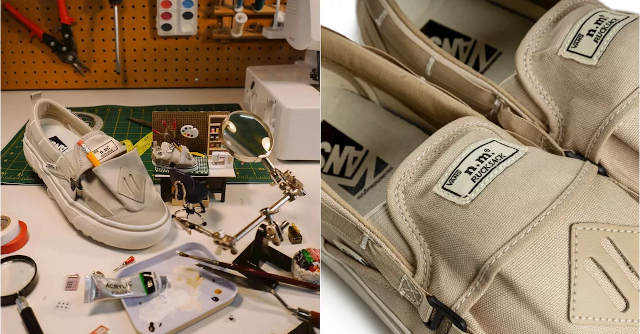 These Bizarre Vans Are What You Get When a Shoe Thinks It’s a Hiking Rucksack