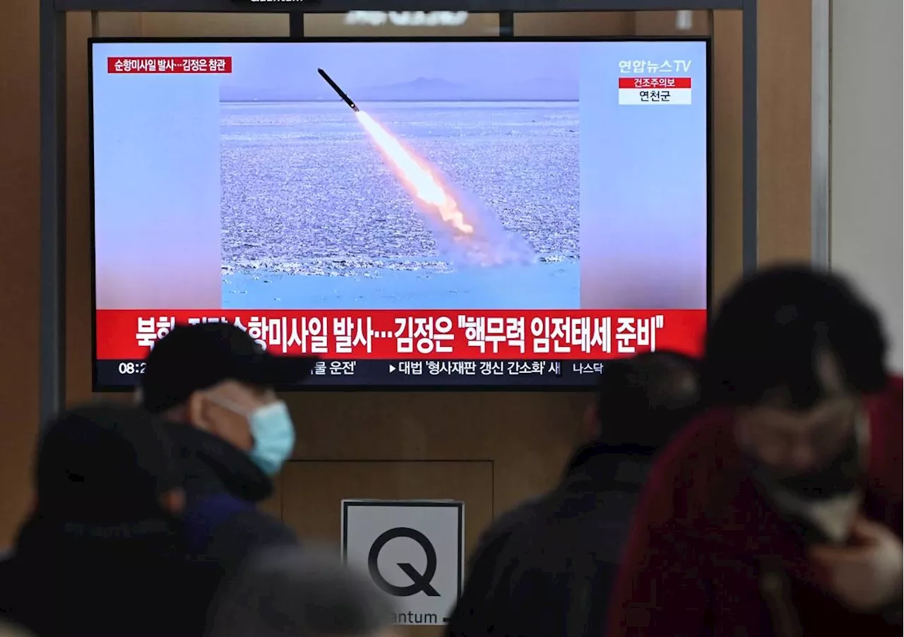 NKorea says launched cruise missiles in 'counterattack' drills