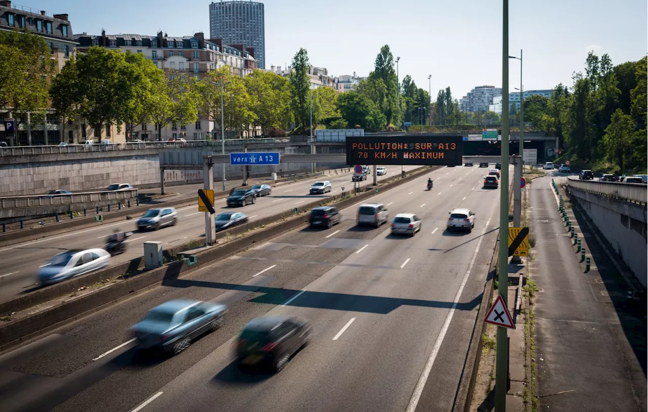 Pollution de l'air à Paris: réduction de vitesse et mesures d'urgence