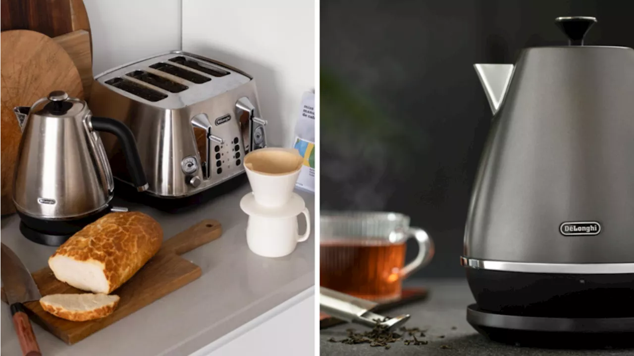 Best affordable and stylish De’Longhi kettle is reduced by 38 per cent at Amazon Australia