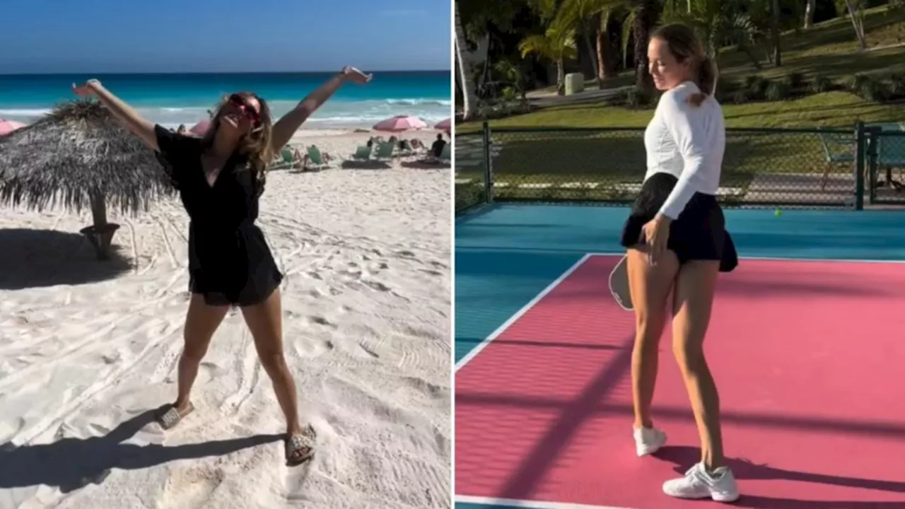 Danielle Collins Takes a 'Five-Star Vacation' After Stirring Up Controversy at Australian Open