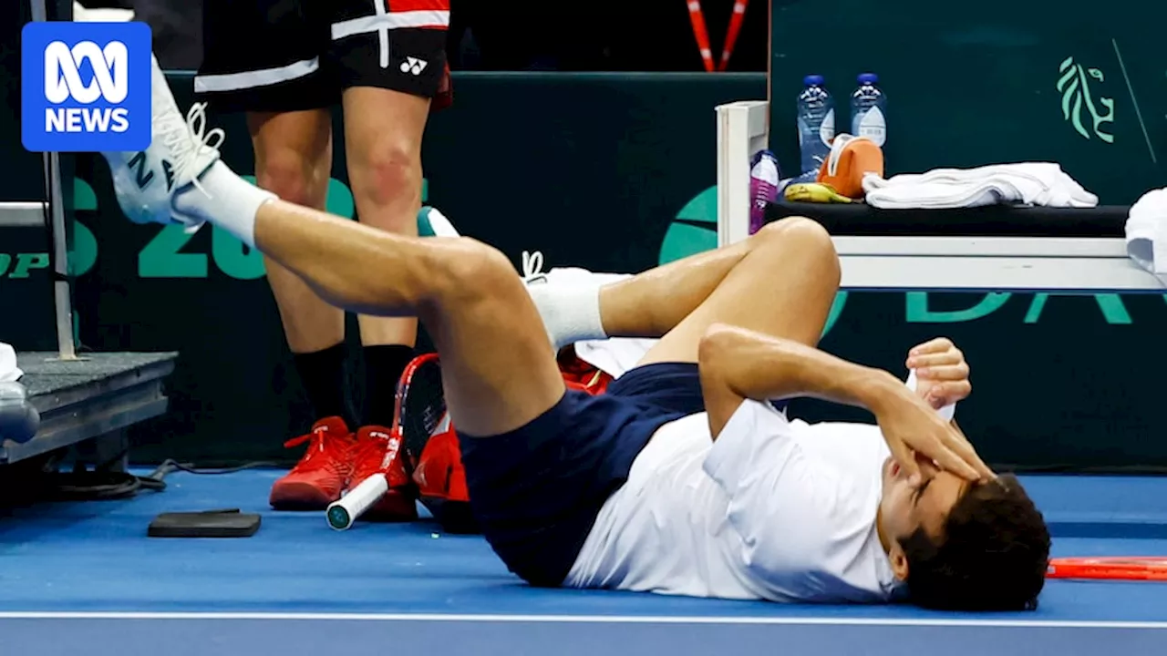 Accidental Collision Forces Chilean Player Out, Belgium Advances in Davis Cup