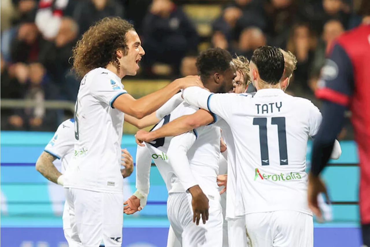 Serie A: la Lazio passa a Cagliari e vola al quarto posto CRONACA E FOTO