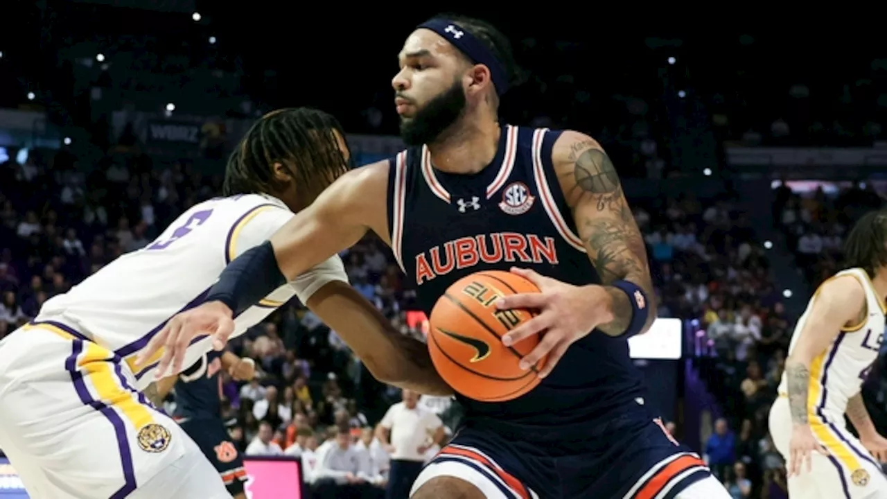 Auburn’s Johni Broome named SEC, Naismith Trophy Player of the Week