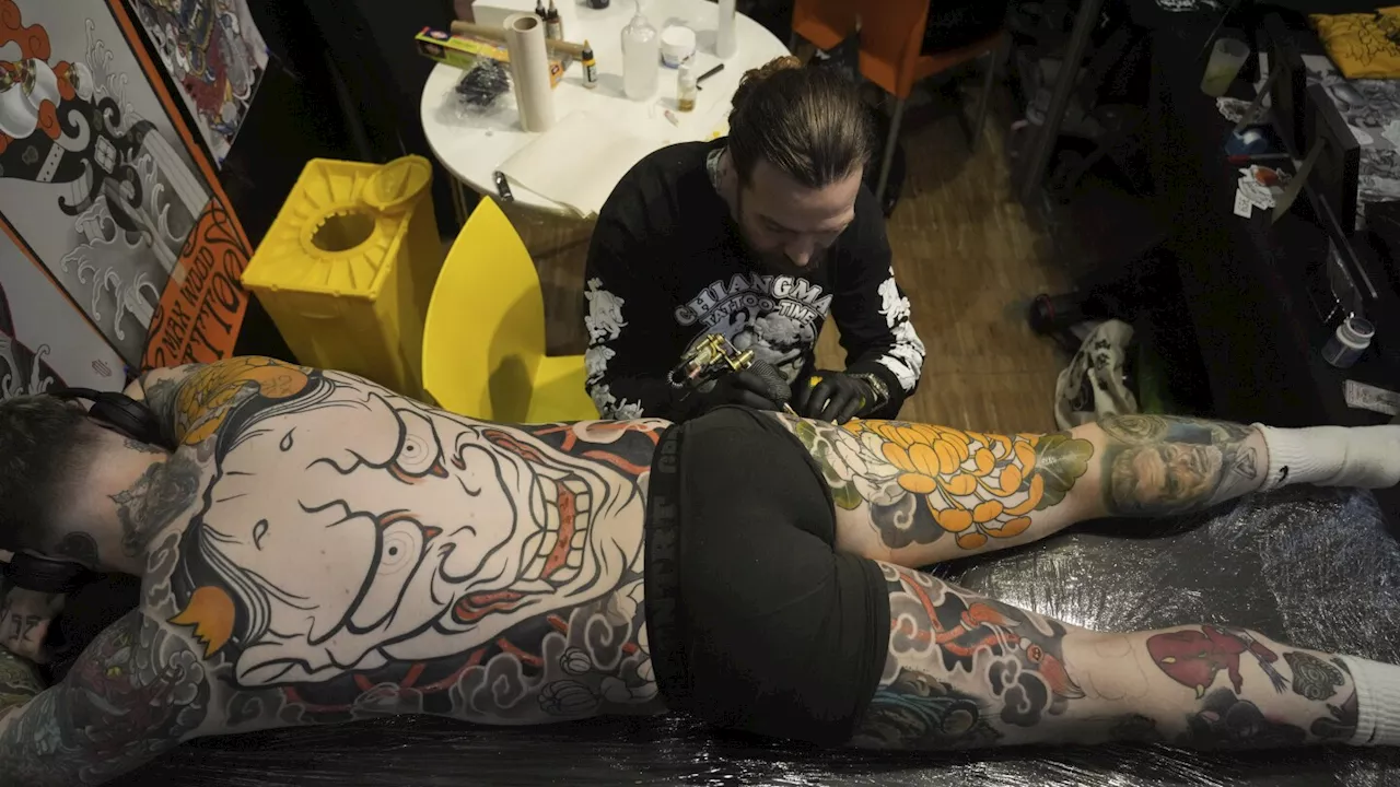 Tattoo Artists Ink Paris with Creativity at International Convention