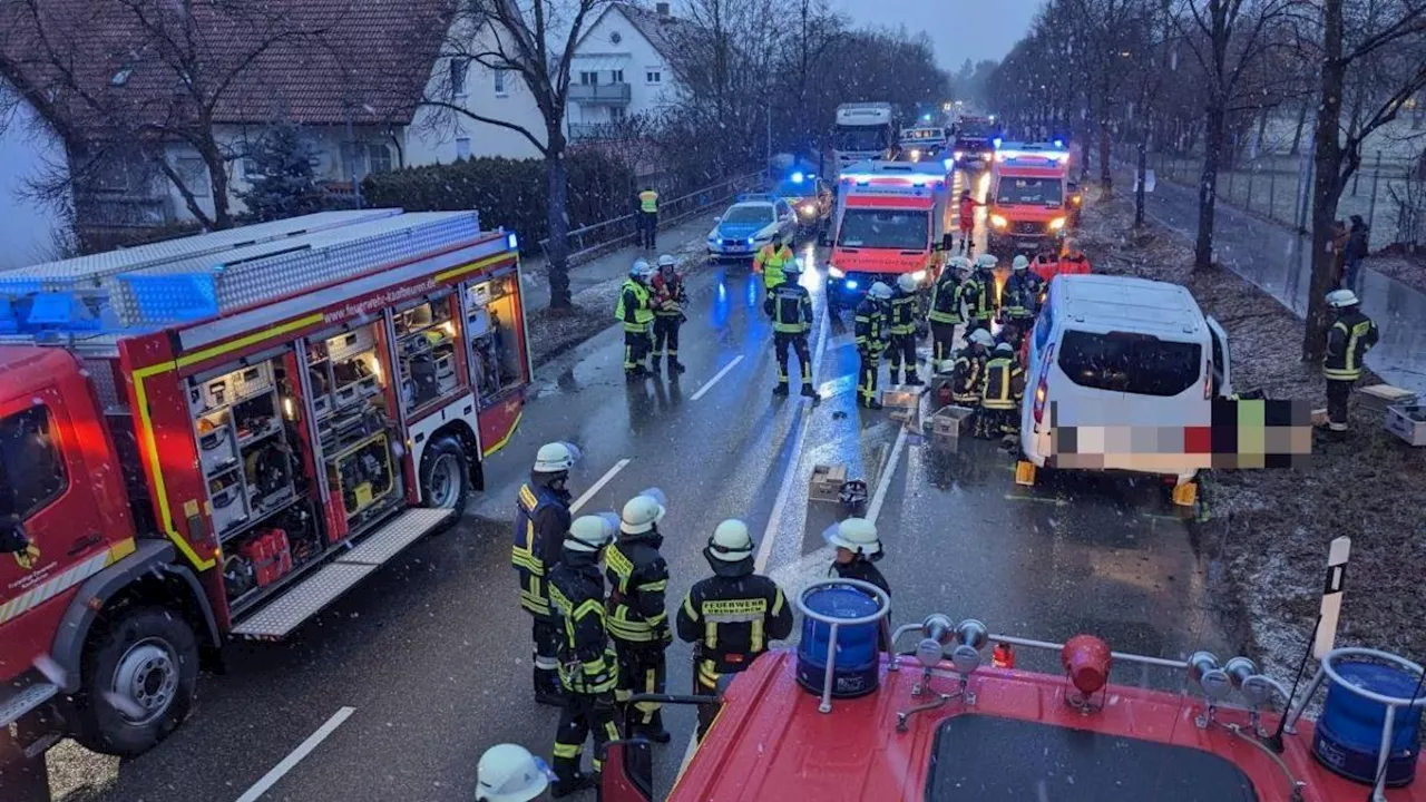 Kaufbeuren: 17-Jährige von Kleintransporter erfasst