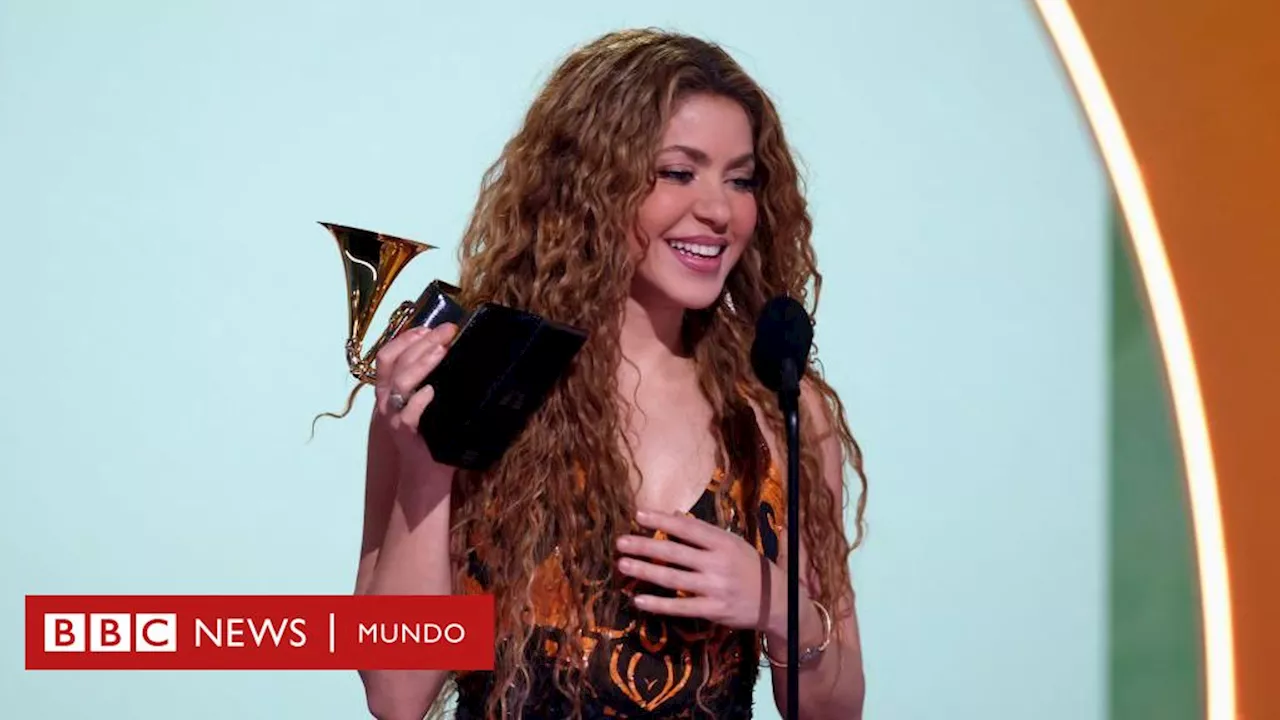 Shakira envía un mensaje a los latinos de EE. UU. al ganar un Grammy