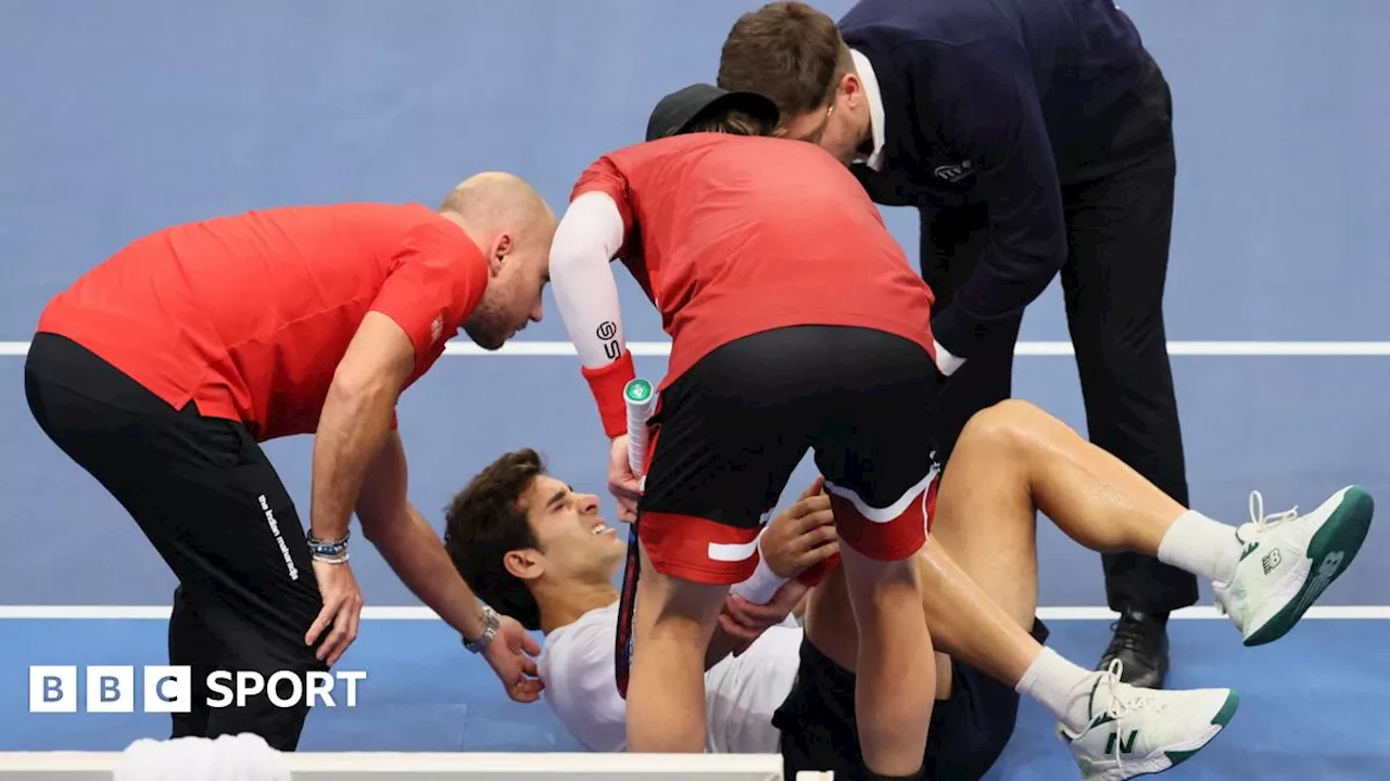 Garin Refuses to Continue After Bergs Collision in Davis Cup Loss for Chile