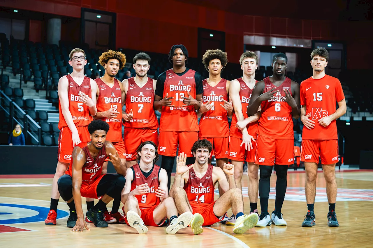 JL Bourg domine Chalon et conforte son leadership en Espoirs ELITE