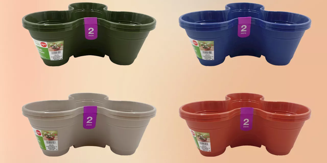 Dollar Tree's Stackable Planters Divide Internet: Cheap or Trash?