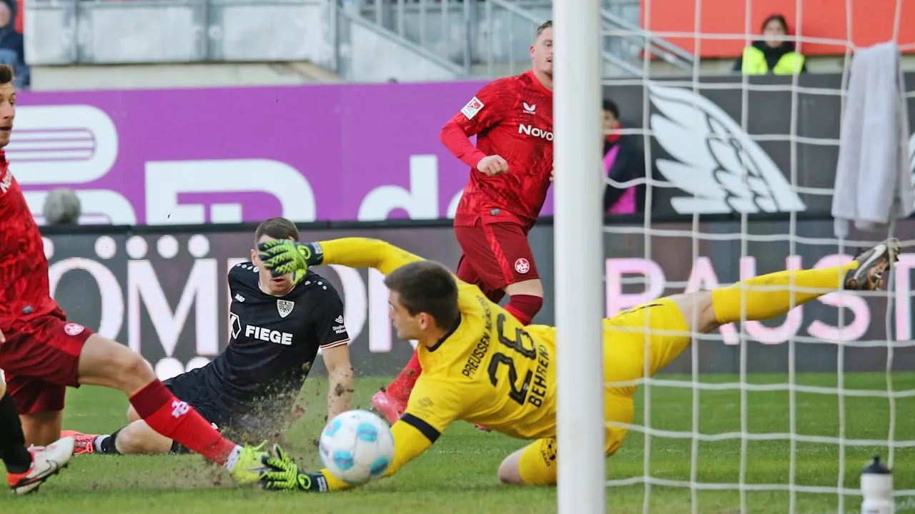 Münster-Keeper Behrens leidet weiter unter Niederlagen