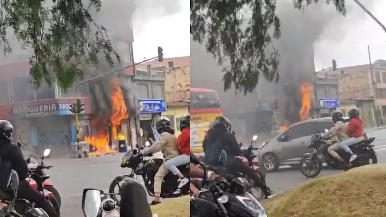 Grave incendio en una fábrica de solventes químicos en el sur de Bogotá: esto se sabe