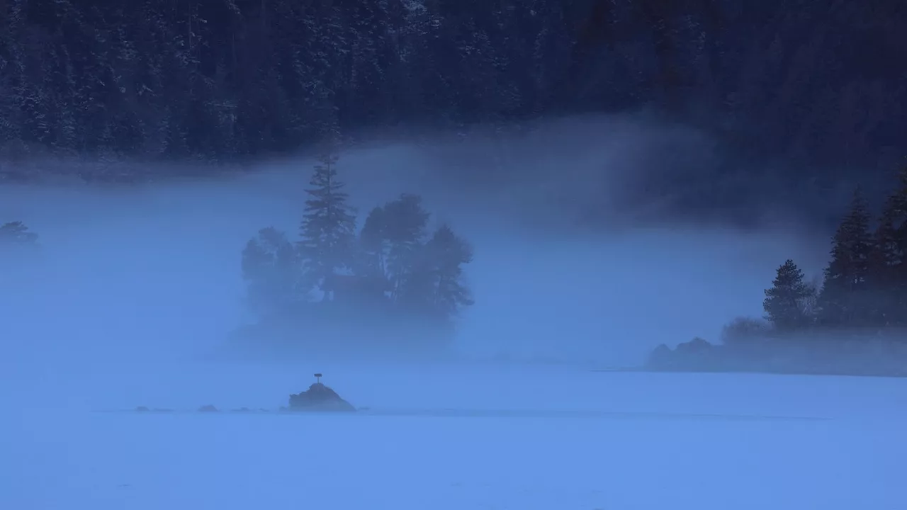 Bayerns Wettervorhersage: Neblig, frostig und glättegefahr